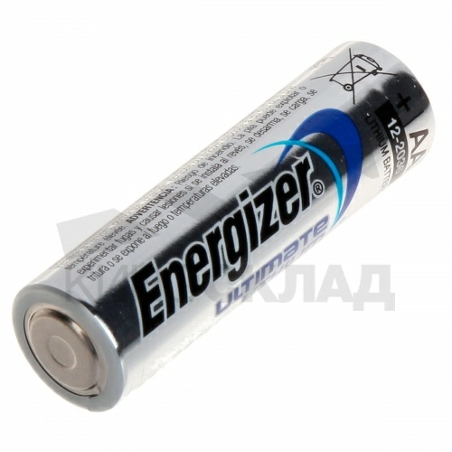 Литиевая пальчиковая батарейка Energizer Ultimate Lithium 1.5V FR6/ AA фото 2
