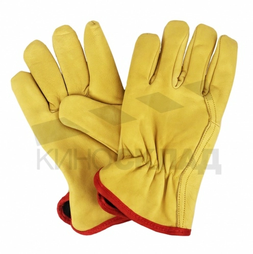 Перчатки GAFFER с подкладкой из флиса, желтые