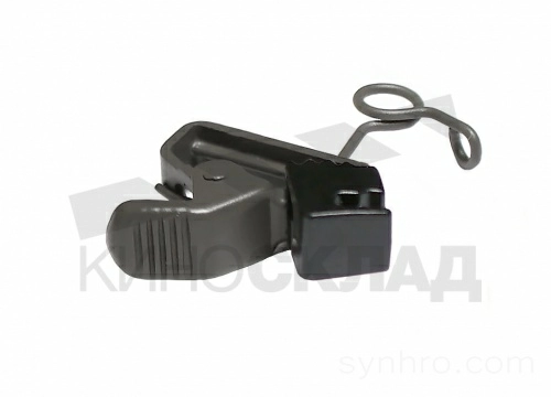 Зажим типа "прищепка" Sanken HC-11 с горизонтальной клипсой для петличных микрофонов COS-11,серый