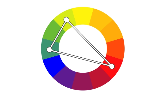 Сплит-комплементарная цветовая схема