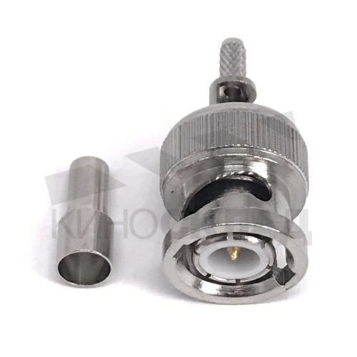 Разъём BNC, кабельный для mini coaxial cable фото 2
