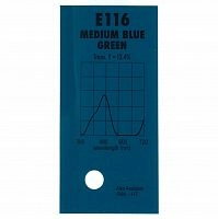 Картинка Светофильтр Lee # 116 Medium Blue-GreenLEE 
