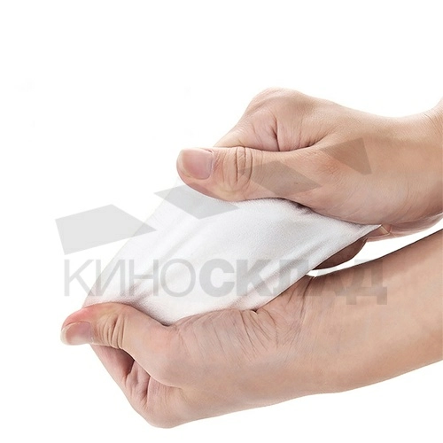 Салфетки из микрофибры 10*10 см. 20 штук. фото 3