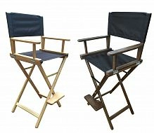 Режиссерский стул/кресло высокий деревянный