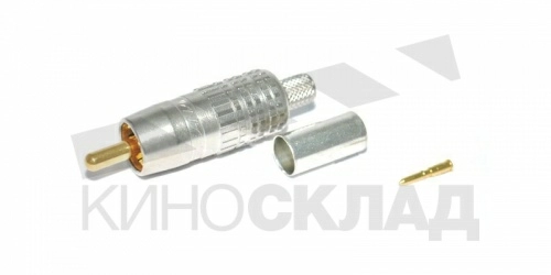 Разъём Canare RCAP-C5F кабельный RCA до 200Мгц, обжимной для L-5CFBA, LS-5CFB, V*-5CFB фото 2