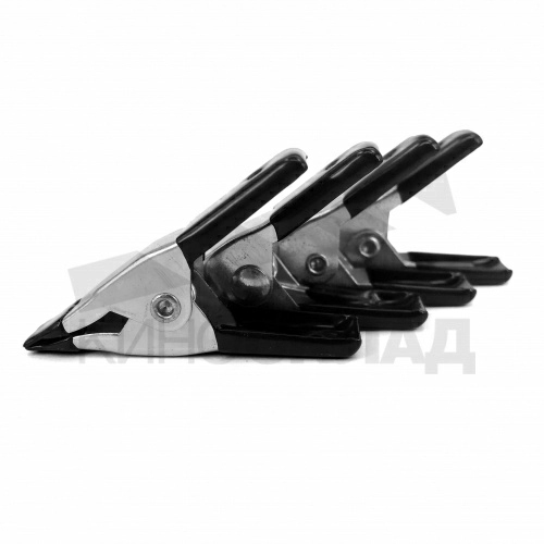 Прищепка железная усиленная, размер S, 4шт / 2” Heavy Duty A Clamp 4pcs фото 2