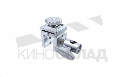Square Clamp w/Baby Receiver for 1" Plate