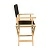 Режиссерский стул/кресло низкий деревянный фото 7