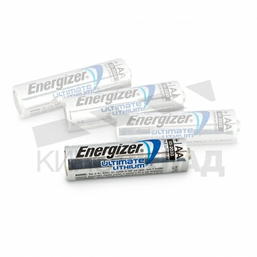 Литиевая пальчиковая батарейка Energizer Ultimate Lithium 1.5V FR6/ AA фото 2