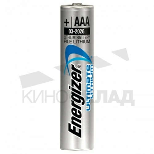 Литиевая мизинчиковая батарейка Energizer Ultimate Lithium 1.5V FR03/ AAA