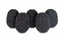 Ветрозащита для петличных микрофонов черная Rycote Lavalier Foams Black (5шт)