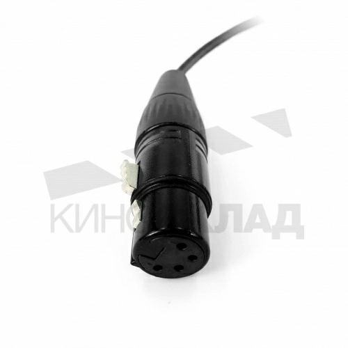 Кабель питания D-tap (male) - XLR 4 (female) 0.5 м. фото 2