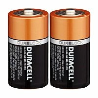 Щелочные батарейки 2шт Duracell  BASIC ALKALINE C / LR14