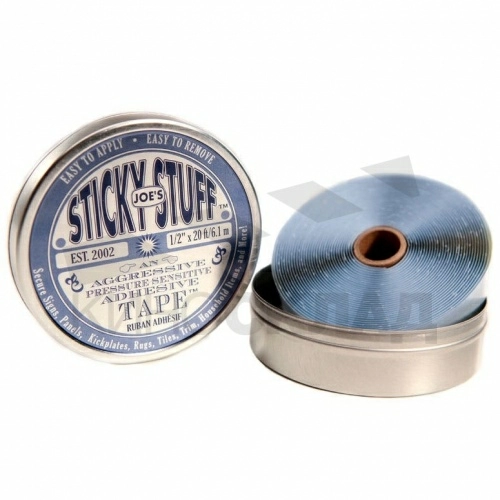 Силиконовый тейп Joe's Sticky Stuff Clear Tin 1/2" x 20'