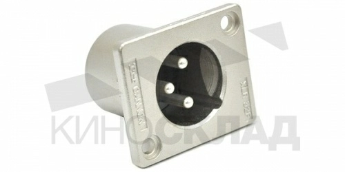 Разъем Canare XLR3-32F77 XLR male, панельный