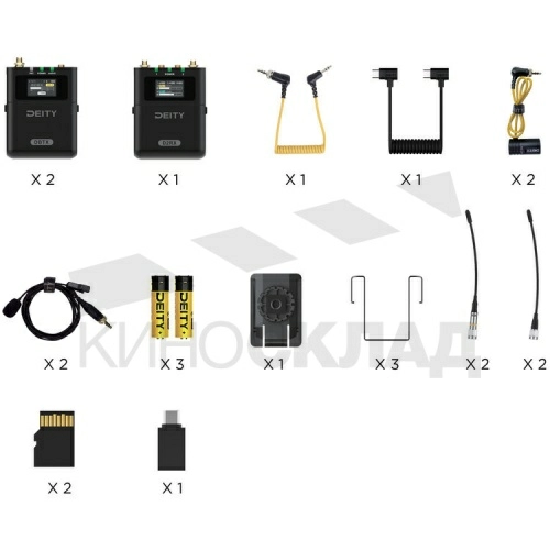 Двухканальная цифровая радиосистема Deity THEOS Digital Wireless Kit DTU0253D59 фото 2