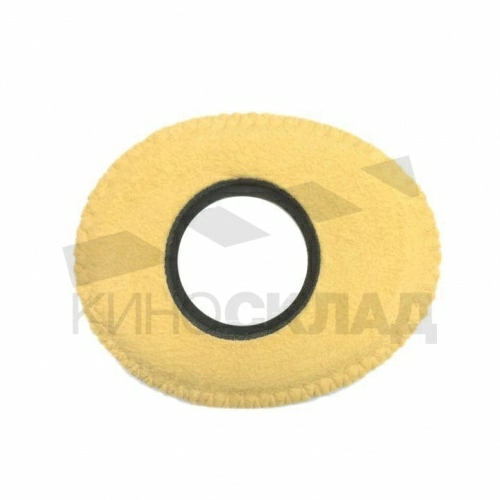 Наглазник OVAL SMALL замша, желтый