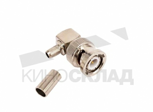 Разъем угловой BNC 50 Om для кабеля RG58