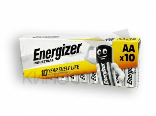 Щелочная пальчиковая батарейка Energizer Industrial Alkaline AA / LR6 фото 4