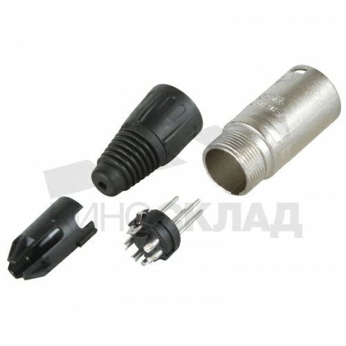 Разъём Neutrik NC5MXX кабельный XLR , 5 пин, папа