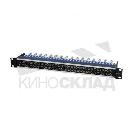 Патч-панель Canare 32MD-ST 2х32, 1U, BNC-miniMUSA, нормальные входы