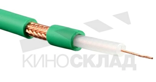 Кабель Canare LV-61S, коаксиальный, зеленый