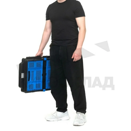 Ящик MT-3 для тележки Magna PlatForm Handtruck FF складной пластиковый фото 4