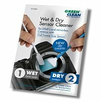 Картинка Одноразовые мини-швабры Green Clean чистки полноразмерного сенсора циф. фотокамеры (1 пара) SС-4060Green Clean 
