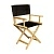 Режиссерский стул/кресло низкий деревянный фото 8