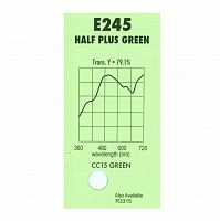 Картинка Светофильтр Lee # 245 Half Plus GreenLEE 
