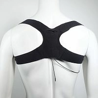 Эластичный крепеж для радиопередатчика на спину. URSA Back Strap черный M