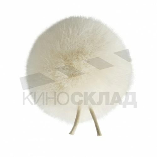 Ветрозащита для петличного микрофона ворсовая  BUBBLEBEE INDUSTRIES Off-White