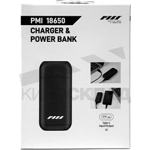 Зарядный кейс для акумуляторов 18650 PMI 18650 Charger & Power Bank фото 5