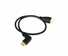 Картинка  Кабель HDMI - mini HDMI угловой , длина 50 см.    EB-HD-1R
