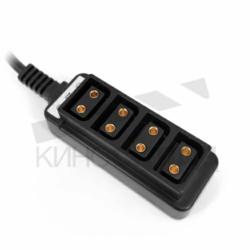 Разветвитель питания lemo 2 pin  (male)  - 4x D-tap (female), 0.5м (разветвитель) фото 3
