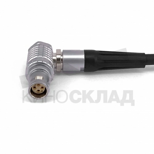 Кабель питания Red Epic & Scarlet, угловой Lemo 6 pin - D- tap male, длина 50 см. фото 2