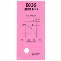 Картинка Светофильтр Lee # 035 Light Pink (Roll 7.62m x 1.22m)LEE 
