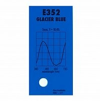 Картинка Светофильр LEE 352 Glacier Blue (Roll 7.62m x 1.22m)LEE 

