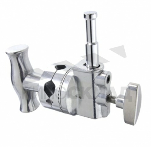 Зажим 2-1/2" Grip Head with 16mm Spigot - Silver