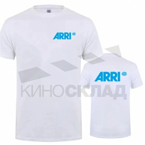 Футболка белая с логотипом ARRI