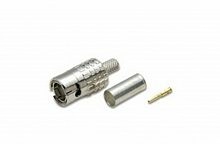 Картинка  Разъём Canare MBCP-C4 mini BNC, кабельный для LV-61S, RG-59 B/U, Belden 8241, 8279, RG-59B    MBCP-C4
