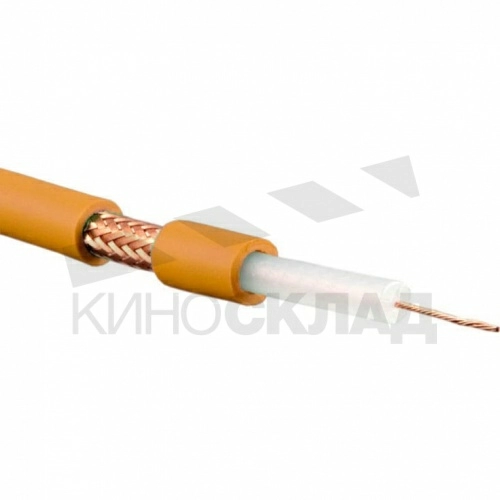 Кабель Canare LV-61S, коаксиальный, оранжевый