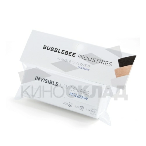 Набор для скрытого крепления петличного микрофона BUBBLEBEE INDUSTRIES INVISIBLE LAV COVERS MOLESKIN фото 3