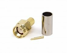 Картинка  Разъем SMA male для кабеля RG58    EB-SMA
