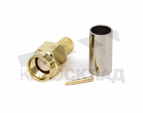 Разъем SMA male для кабеля RG58