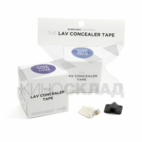 Набор липких стикеров для держателя LAV CONCEALER BUBBLEBEE INDUSTRIES 120 шт.