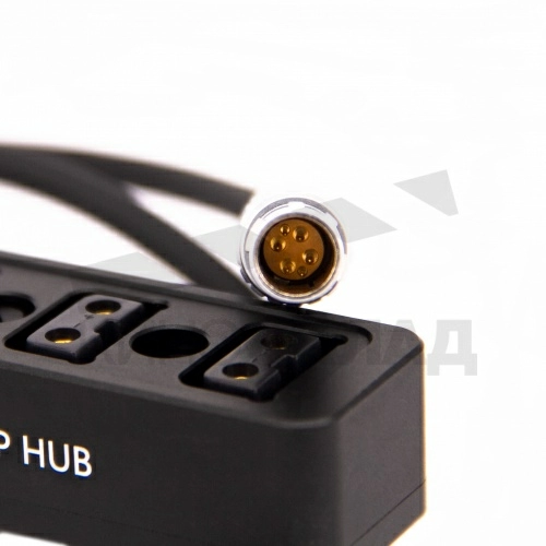 Разветвитель питания DJI Ronin 2 power supply Lemo 6 pin 14.8V - 3x D-tap (female), 0.5м., черный фото 2