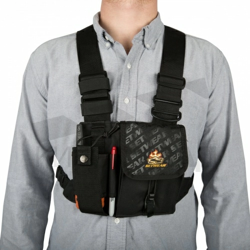 Сумка Radio Chest Pack с лямками для рации и мелочи фото 5