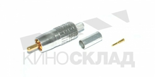 Разъём Canare RCAP-C4F кабельный RCA  для L-4CFB, LS-4CFB, V∗-4CFB, Belden 1505A, 8212, 8241F, 9167,