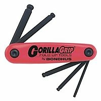 Набор метрических шестигранников с шаровой головкой GorillaGrip (Metric) R